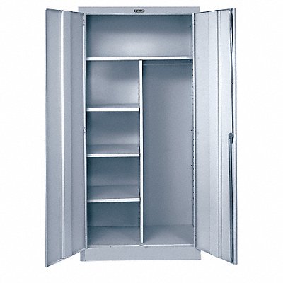 Storage Cabinet 78 x36 x18 LtGry 4Shlv MPN:855C18A-PL-AM