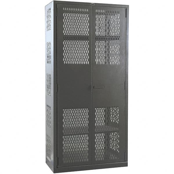 Locking Steel Storage Cabinet: 48