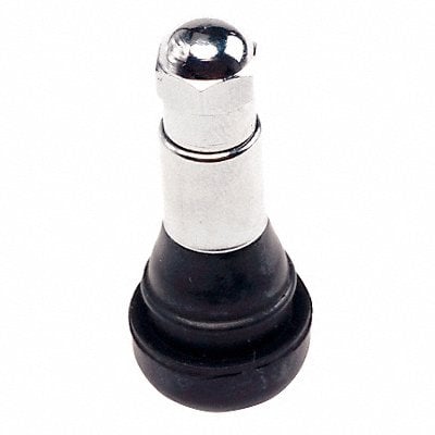 Chrome Tire Valve 1 1/4 In PK100 MPN:TV-413-CH-100