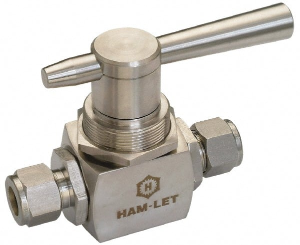 2-Way Manual Ball Valve: 1/4