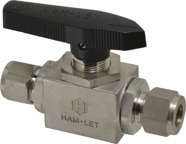 2-Way Manual Ball Valve: 1/2