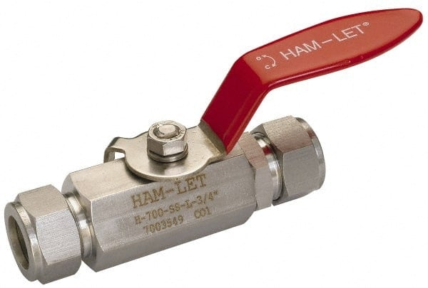 2-Way Manual Ball Valve: 1