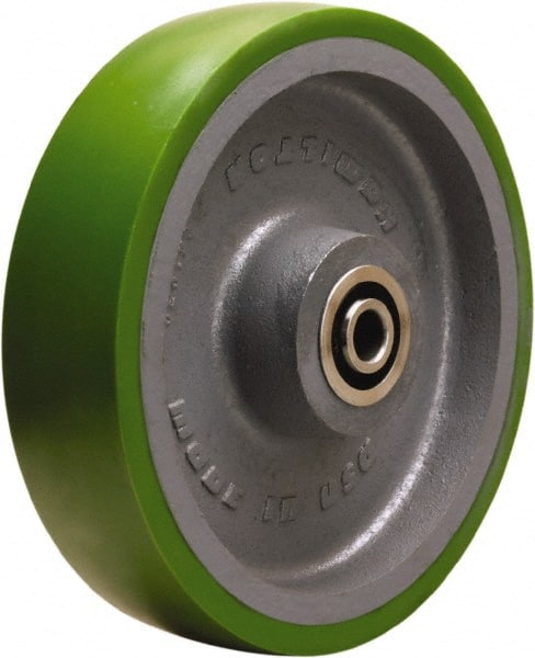 Caster Wheel: Polyurethane on Cast Iron, 0.75