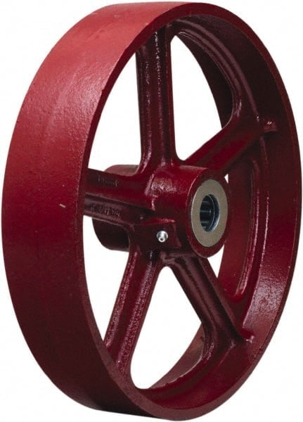 Caster Wheel: Cast Iron, 0.75