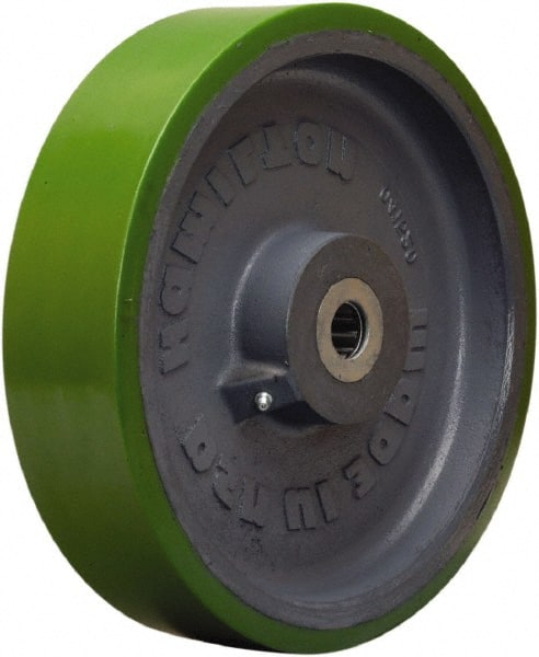 Caster Wheel: Polyurethane on Cast Iron, 1.25