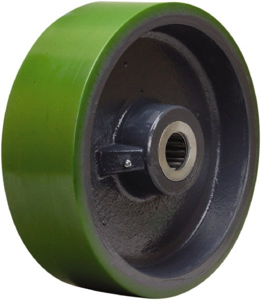 Caster Wheel: Polyurethane on Cast Iron, 1