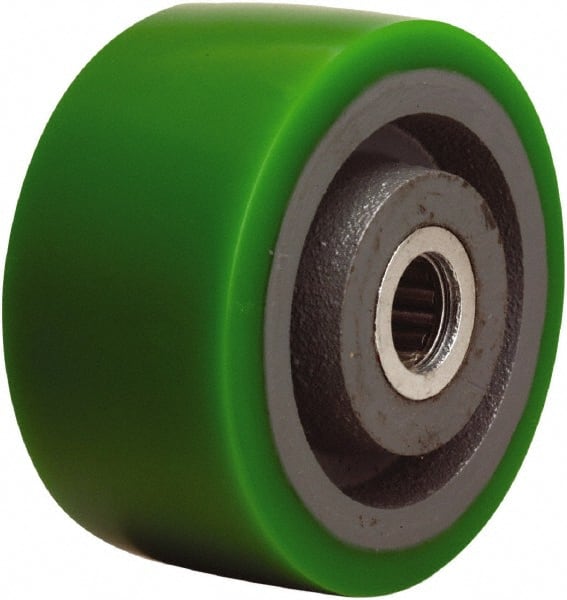 Caster Wheel: Polyurethane on Cast Iron, 1