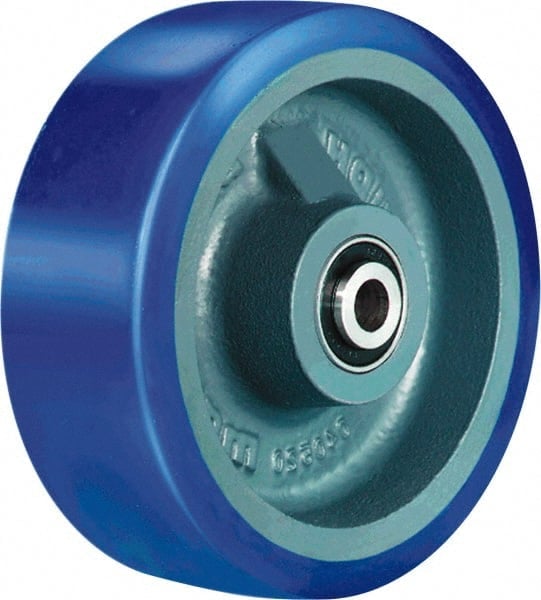 Caster Wheel: Polyurethane on Cast Iron, 0.5