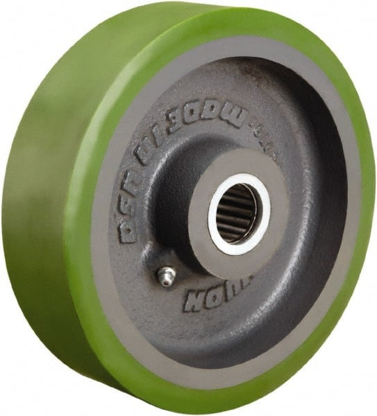 Caster Wheel: Polyurethane on Cast Iron, 1