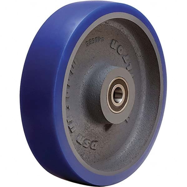 Caster Wheel: Polyurethane on Cast Iron, 0.75