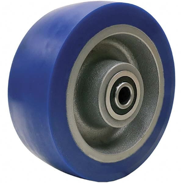 Caster Wheel: Polyurethane on Cast Iron, 0.75