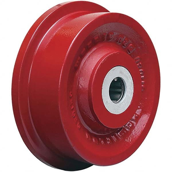 Track Wheel Caster Wheel: Cast Iron, 1.25