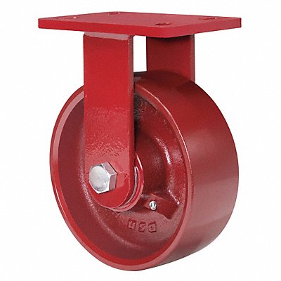 Standard Plate Caster Rigid 1400 lb. MPN:R-HS-6MB