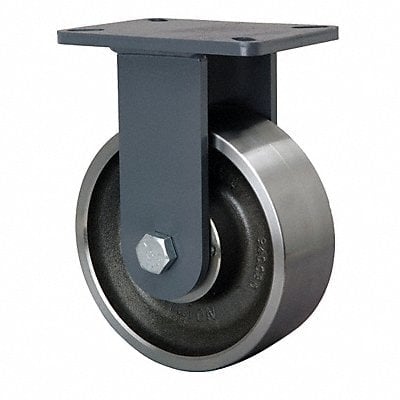 Kingpinless Plate Caster Rigid 6000 lb. MPN:R-SEC-83FSB