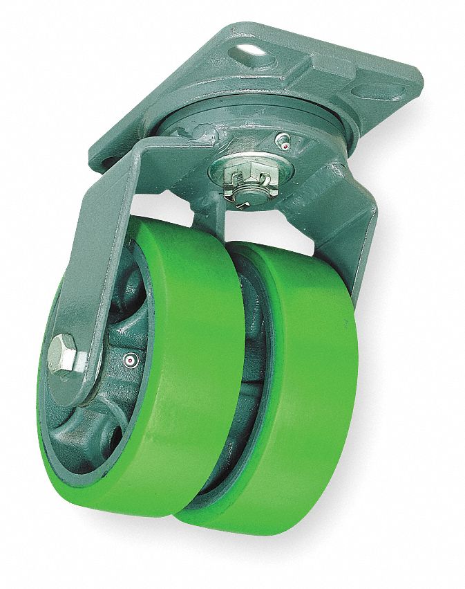 Standard Plate Caster Swivel 820 lb. MPN:S-HS2-6R-4SL-2FB