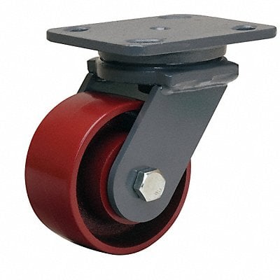 Standard Plate Caster Swivel 1000 lb. MPN:S-WH-4MB-4SL-FB