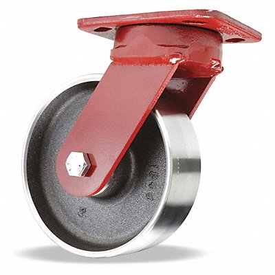 Kingpinless Plate Caster Swivel 2500 lb. MPN:S-ZFWH-6FSB