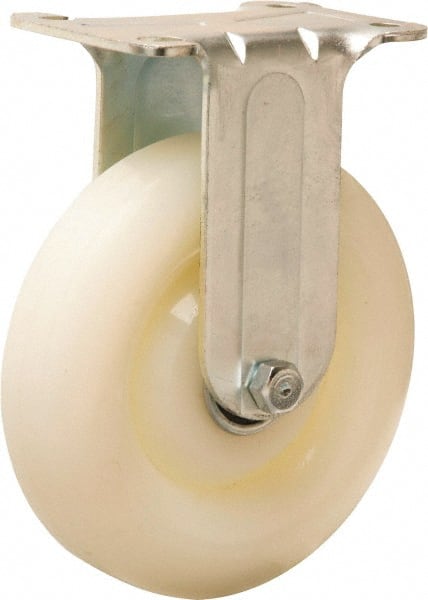 Rigid Top Plate Caster: Nylon, 5