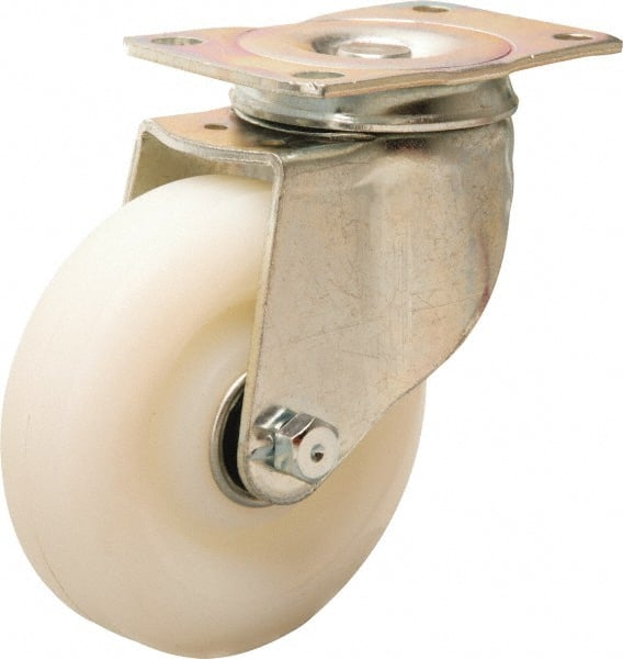 Swivel Top Plate Caster: Nylon, 5