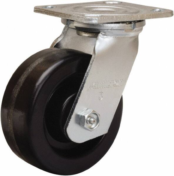 Swivel Top Plate Caster: Phenolic, 5