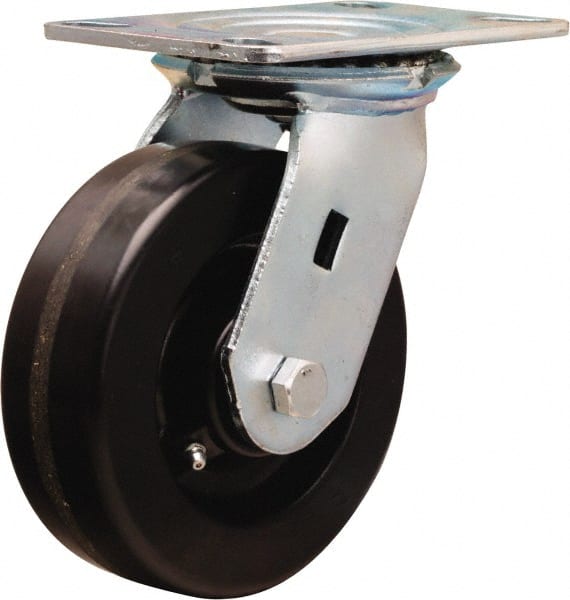 Swivel Top Plate Caster: Phenolic, 6