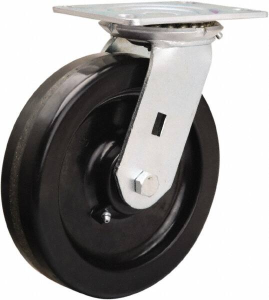 Swivel Top Plate Caster: Phenolic, 8