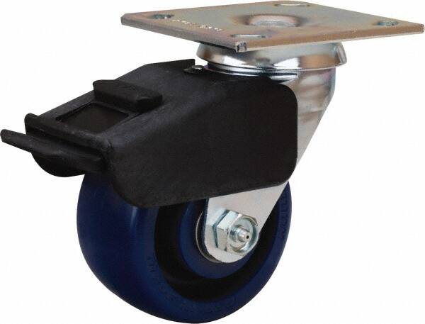 Swivel Top Plate Caster: Polyurethane, 4