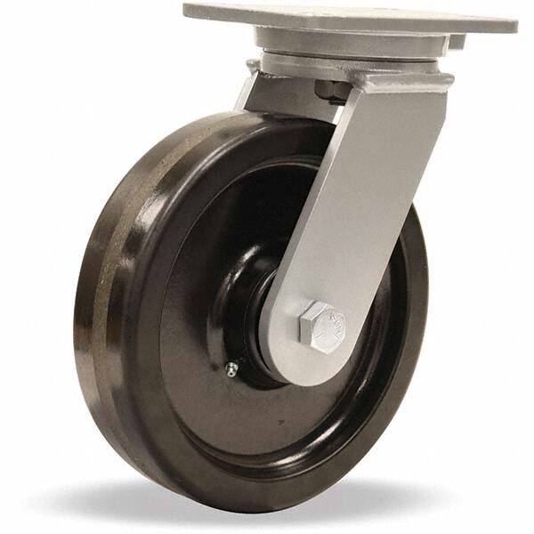 Swivel Top Plate Caster: Phenolic, 10