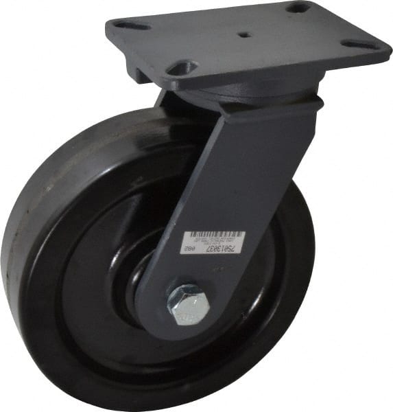 Swivel Top Plate Caster: Phenolic, 10