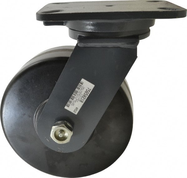 Swivel Top Plate Caster: Phenolic, 8