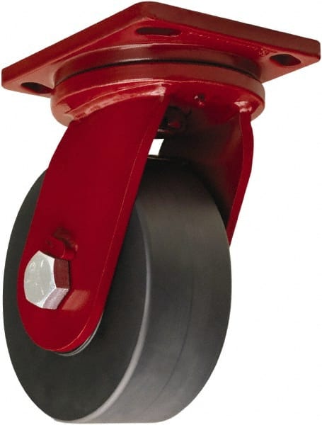 Swivel Top Plate Caster: Nylon, 8