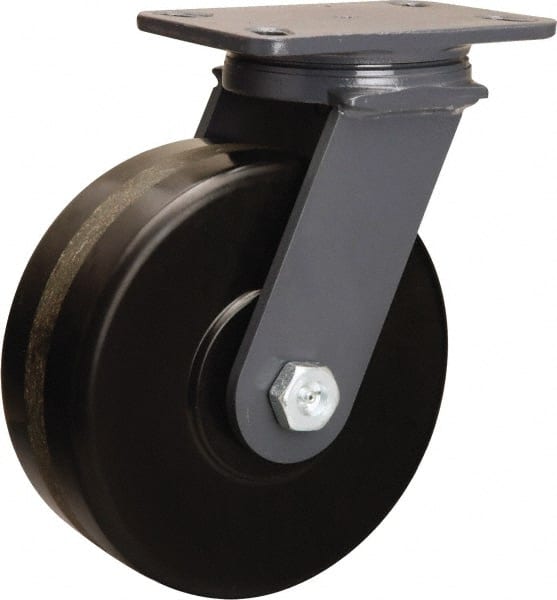 Swivel Top Plate Caster: Phenolic, 8