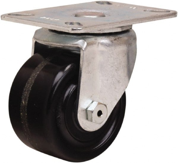 Swivel Top Plate Caster: Phenolic, 3