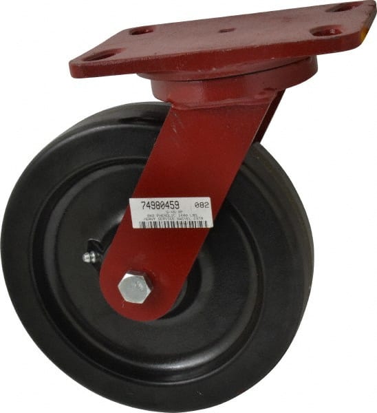 Swivel Top Plate Caster: Phenolic, 8