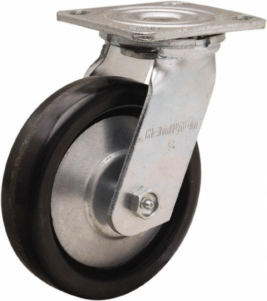 Swivel Top Plate Caster: Phenolic, 6