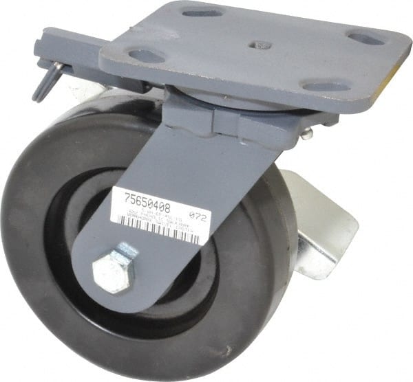 Swivel Top Plate Caster: Phenolic, 6