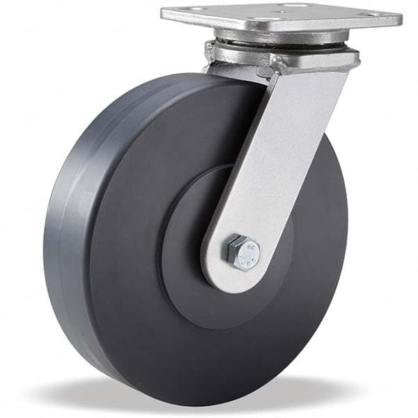 Swivel Top Plate Caster: Nylon, 8