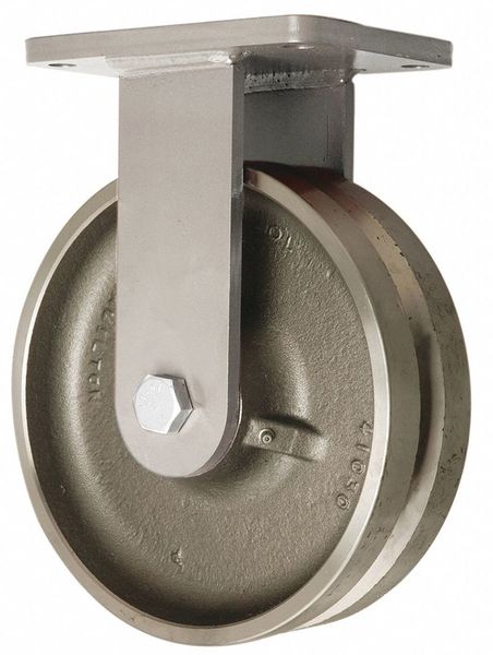 V-Groove Track-Wheel Plate Caster Swivel MPN:S-SECJ-1025VH