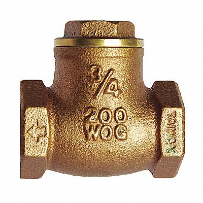 Swing Check Valve Brass 1-1/2 FNPT MPN:967 1 1/2