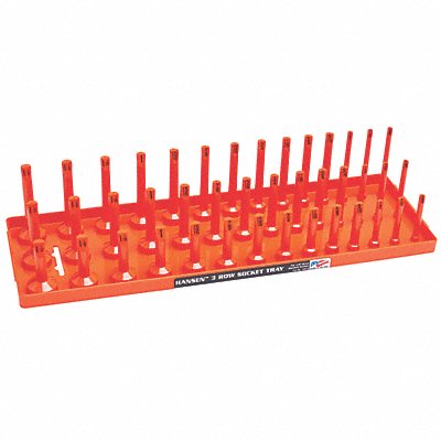 Socket Tray Orange Plastic MPN:12053