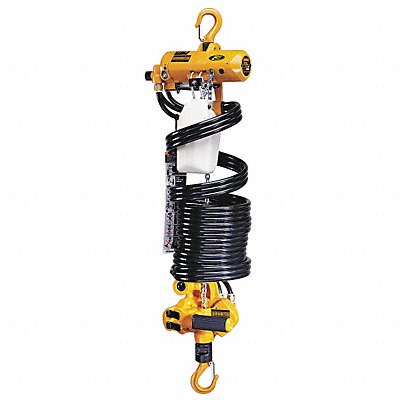 Air Chain Hoist 500 lb Cap. 13 ft Lift MPN:AH500M-13