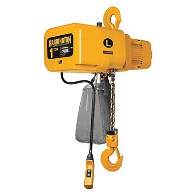 Air Chain Hoist Pull Cord 2000 lb 10 ft MPN:TCL1000C2-10