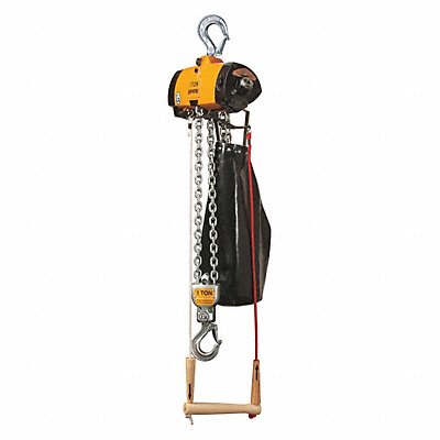 Air Chain Hoist Pull Cord 500 lb 10 ft. MPN:TCL250C-10