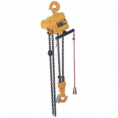 Air Chain Hoist 2000 lb Cap. 10 ft Lft MPN:TCR1000C-10