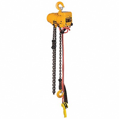 Air Chain Hoist 500 lb Cap. 10 ft Lift MPN:TCR250P-10