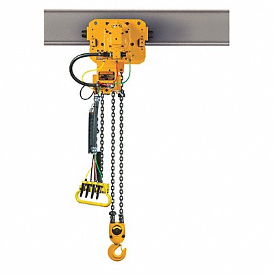 Air Chain Hoist Powered Trolley 1000 lb. MPN:TCRM500P-10