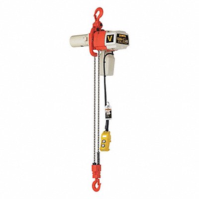 Electric Chain Hoist 1000 lb 10 ft Lift MPN:ED1000V-10