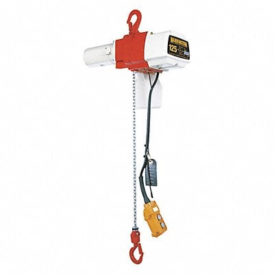 Electric Chain Hoist 125 lb 10 ft 120 MPN:ED125DS-10