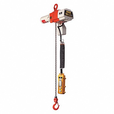 Electric Chain Hoist 125 lb 15 ft 120 MPN:ED125DSA-15