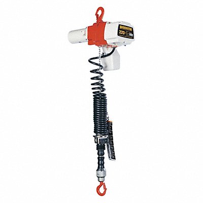 Electric Chain Hoist 220 lb 6 ft 120 MPN:ED220DA-6